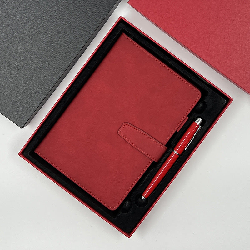 Wholesale Faux Leather A5 Notebook Set Bookmark Gift Box